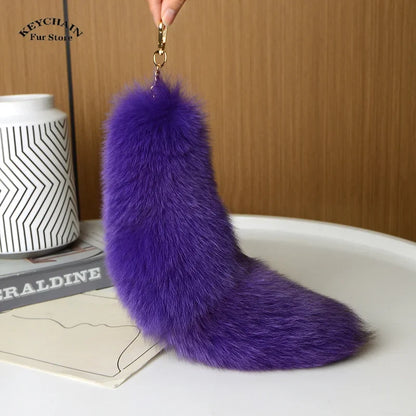 Cute Fluffy Bunny Fur Keychain – Plush Pom Pom Bag Charm and Car Key Ring with Hair Bow
