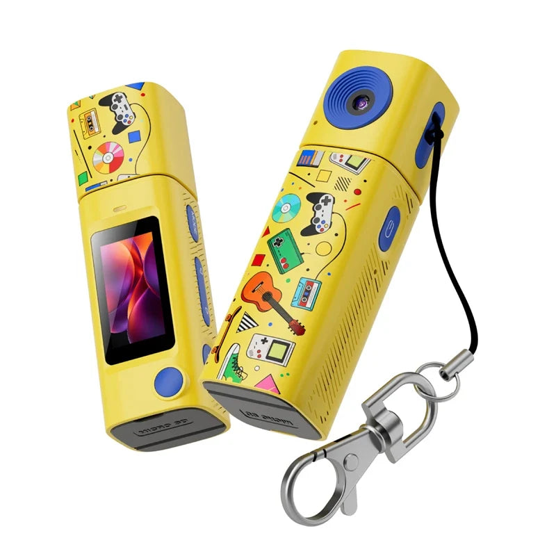 Lenovo G10 Mini Thumb Camera - 2K HD Wide-Angle Student Action Camera in Dopamine Colorway