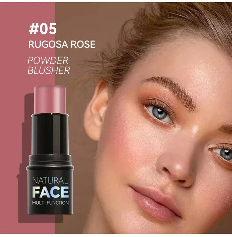 Face Pearl Stone Highlighter Stick – Long-Lasting Contour & Brightening Cheek Illuminator Makeup