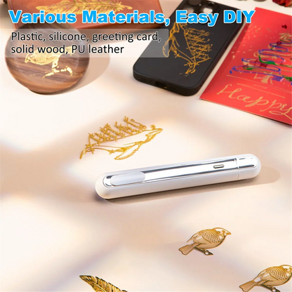 Mini Cordless Heat Press Machine – Small DIY Heat Transfer Press for Craft Projects