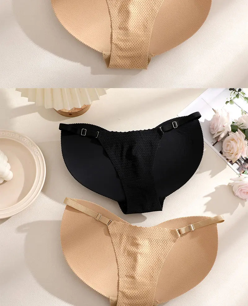 Women’s Sexy Body Shaper Butt Lifter – Hip Enhancer Briefs, Booty Lifter Shapewear with Fake Butt Pads & Control Panties