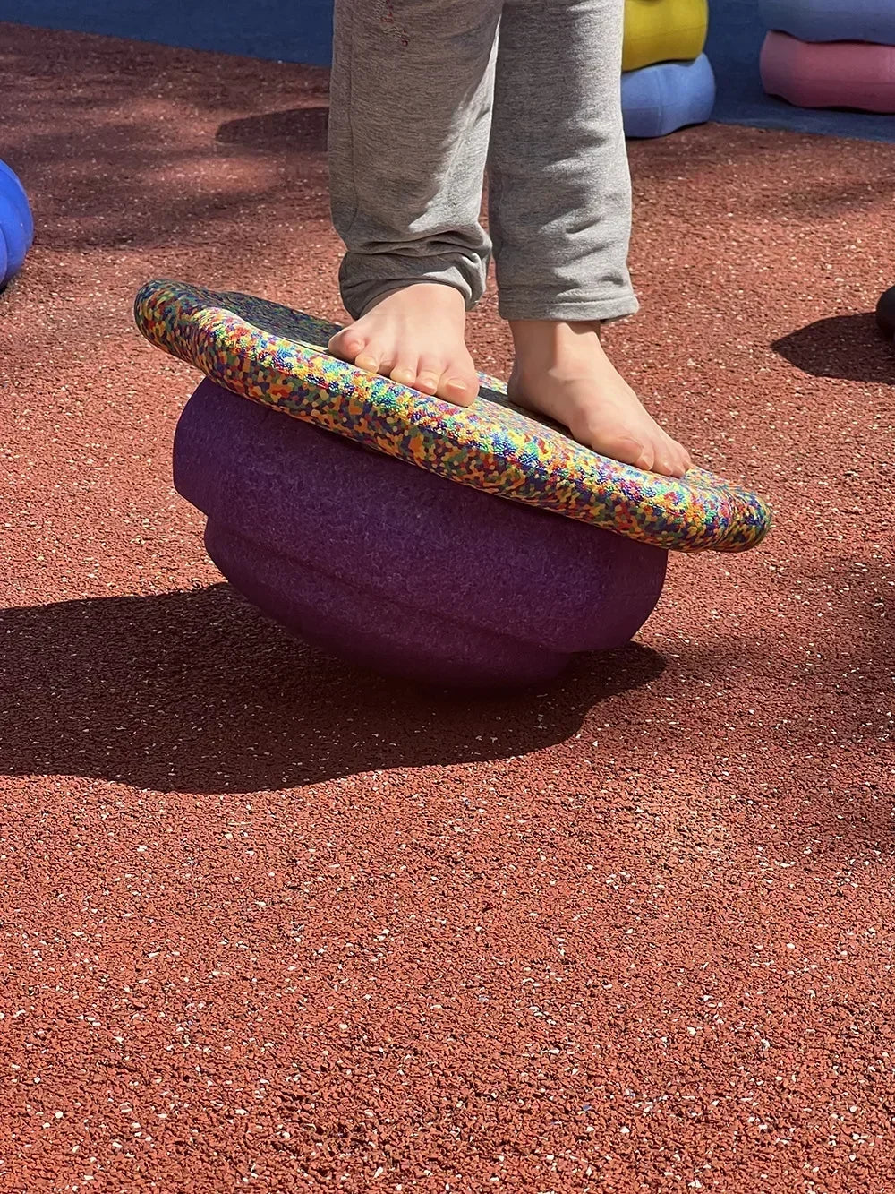 Outdoor Crossing Stone Training Equipment - Children's Foot Sense System & Balance Board for Early Education