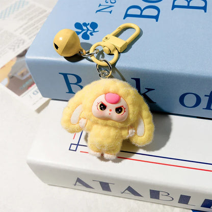 Kawaii Plush Keychain – Cute Aesthetic Bag Charm for Women, Wedding & Party Gifts