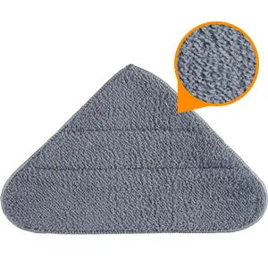360° Rotating Triangle Wall Mop | Long Handle Adjustable Microfiber Mop for Dry & Wet Cleaning | Floor & Wall Dust Cleaner