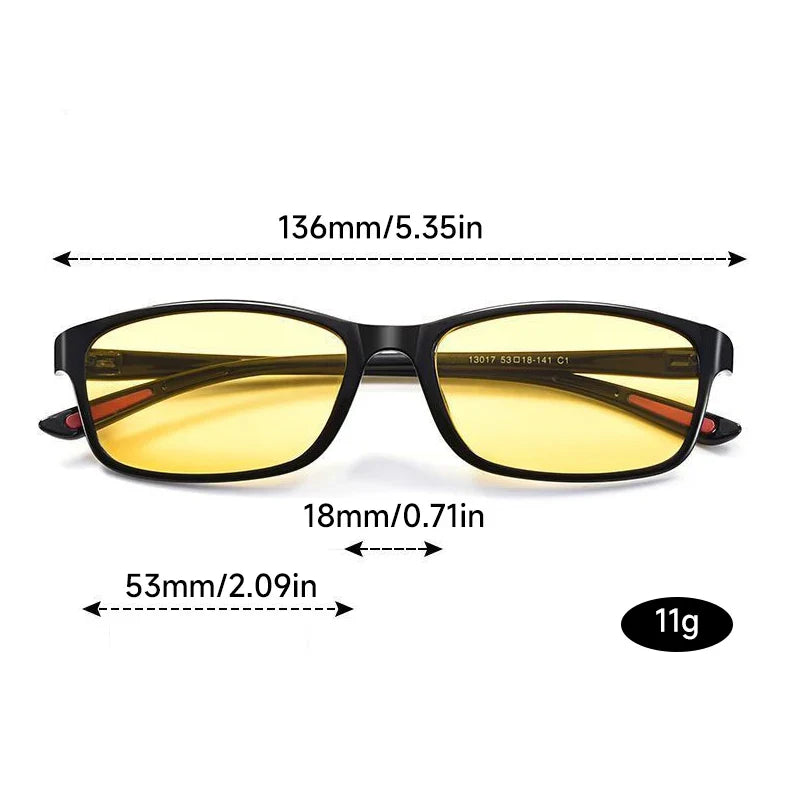 Photochromic Polarized Sunglasses — Day & Night Ultra-Light Driving Sunglasses for Men and Women