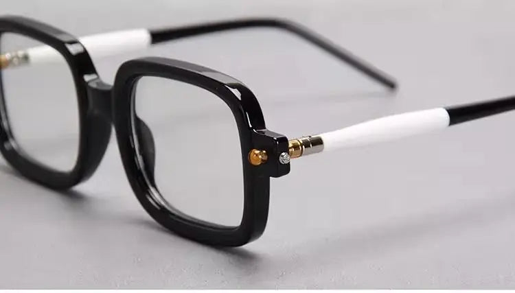 Wide Frame Reading Glasses for Men & Women – Thick Blue Light Blocking Eyewear for Elderly, High-Grade Genuine