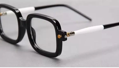 Wide Frame Reading Glasses for Men & Women – Thick Blue Light Blocking Eyewear for Elderly, High-Grade Genuine