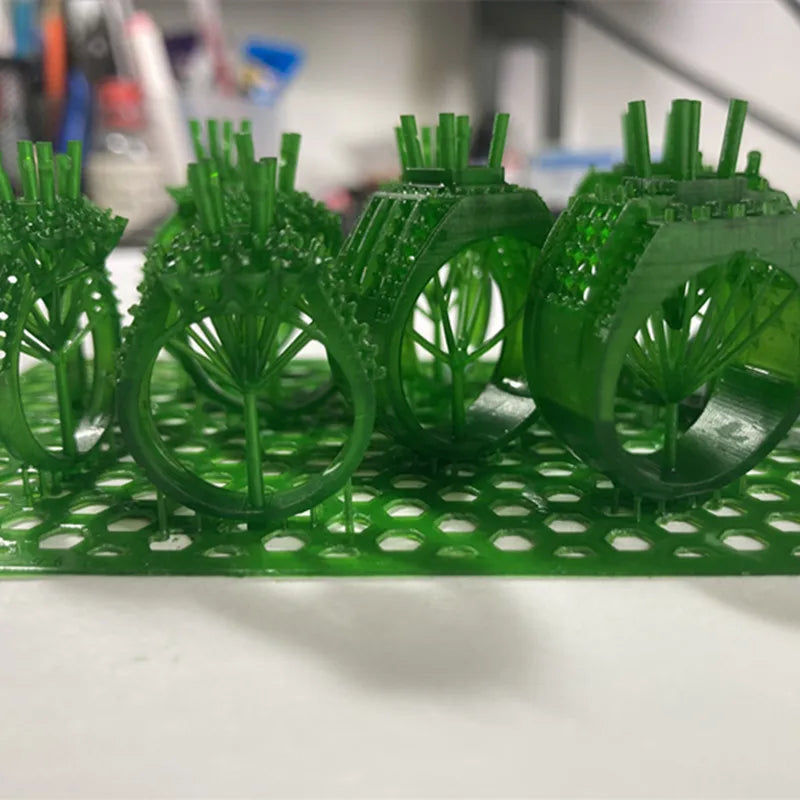 High Wax Resin for Jewelry Casting – 90% Wax Content UV Cure Resin for LCD/DLP 3D Printing with Smooth Casting Finish