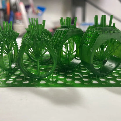 High Wax Content Resin for Jewelry Casting – 90% Wax LCD/DLP UV Curable Resin for Smooth Printing & Precision Molds