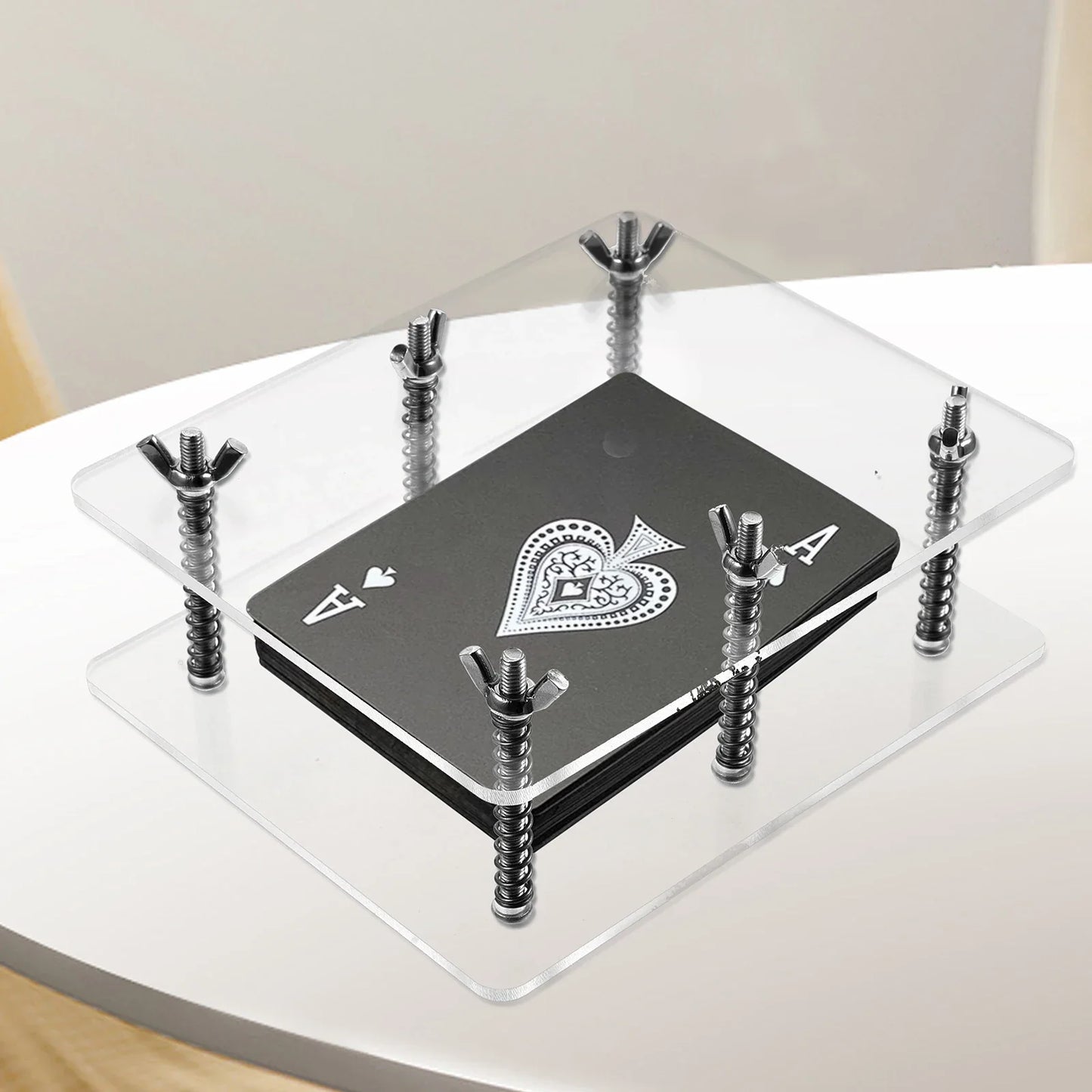 Curvature Corrector Flat Card Holder – Pressing & Storage Tool for Repairing and Flattening Accessories