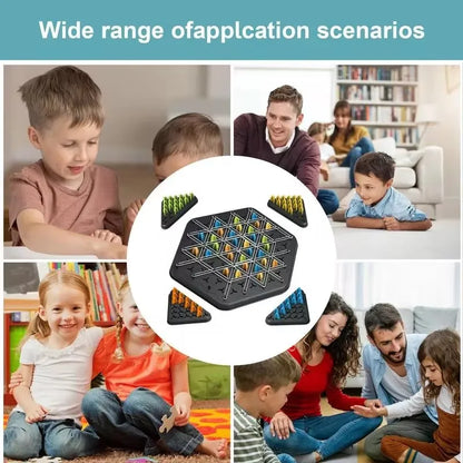 Triangle Chess Splendor Duel Board Game – Strategy Logic Game for Kids & Adults, Fun Family Puzzle Table Game Toy