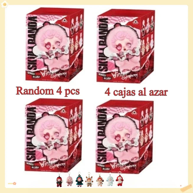 Skullpanda Winter Music Series Plush Blind Box – Cute Keychain Pendant Toy Gift