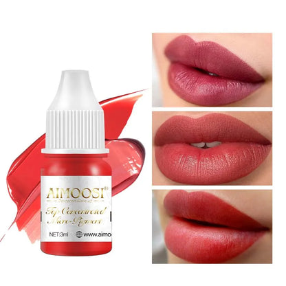 New Top Tattoo Microblading Paint Ink: 3ml Pigment for Semi Permanent Body Art - Eyebrows, Eyeliner, Lips Tint Makeup Supplies