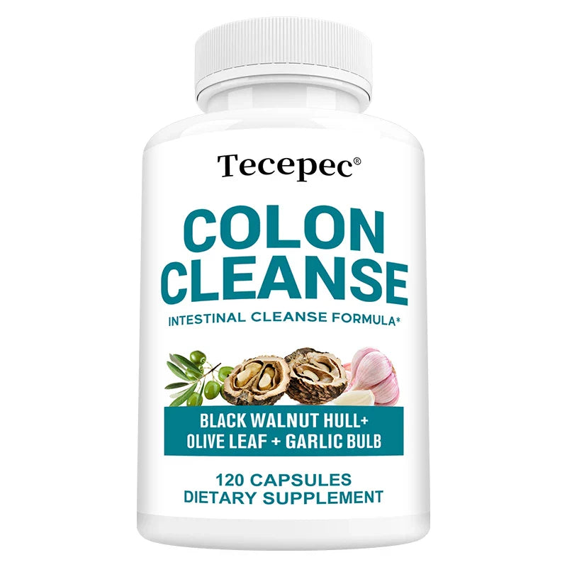 Colon Cleansing Capsules – Detox, Digestive Health & Metabolism Support