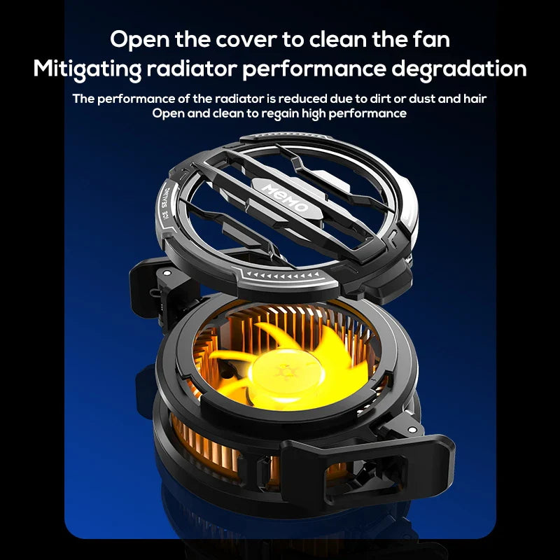MEMO CX08 CX07 CX04 DLA6 Magnetic Semiconductor Mobile Phone Cooler – Fast Cooling Radiator for Phones