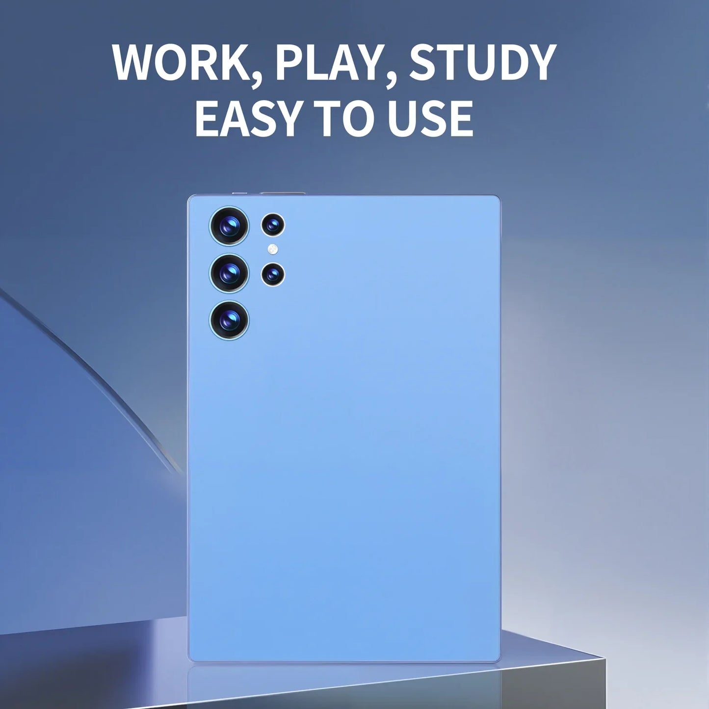 2025 10.1" Android Tablet – HD Display, Octa-Core, 4GB RAM, 64GB ROM, Dual SIM, WiFi, Google Play