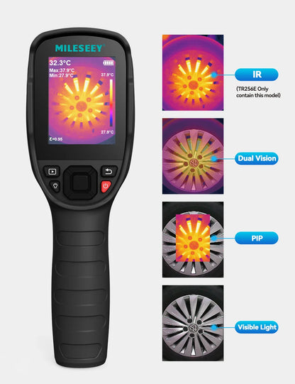 EMILESEEY TR256E/B Thermal Imager Camera 256x192 - Infrared Temperature Meter for PCB and Pipeline Repair Detection