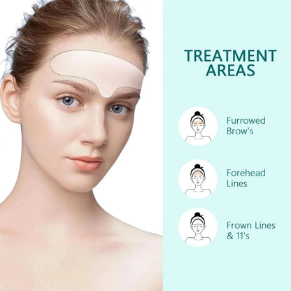 Reusable Silicone Wrinkle Patches – Anti-Wrinkle Pads for Face, Forehead, Neck & Eyes | Skin Care Stickers