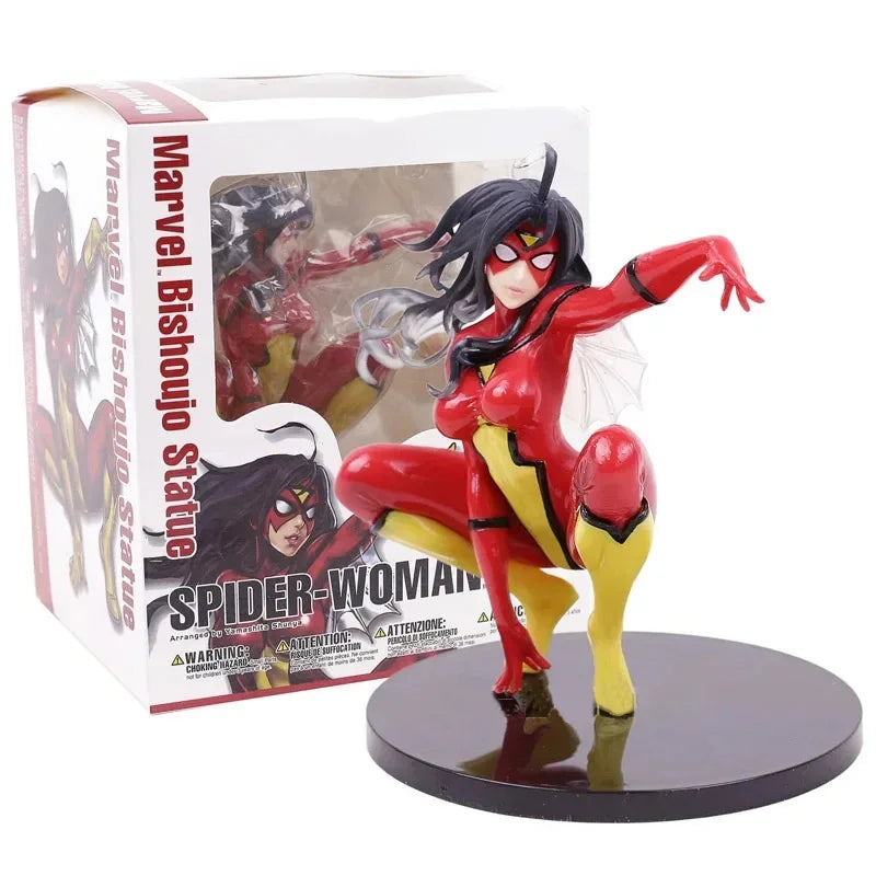Bishoujo Statue Collection – Dark Phoenix, Lady Deadpool, Harley Quinn, Laura Kinney, Supergirl, Spider-Woman & Psylocke Action Figures