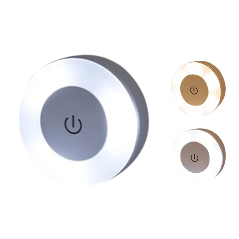 0.6W LED Night Light – Wireless Rechargeable, Touch-Controlled, Magnetic & Dimmable Lamp, Ideal for Baby Nursery and Kitchen