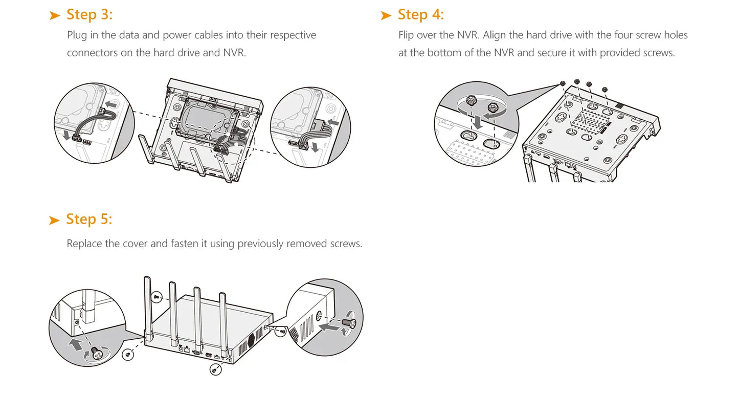 IMOU 10/18CH Wireless NVR – Dual-Band 2.4/5GHz Wi-Fi Network Security System, Metal Shell