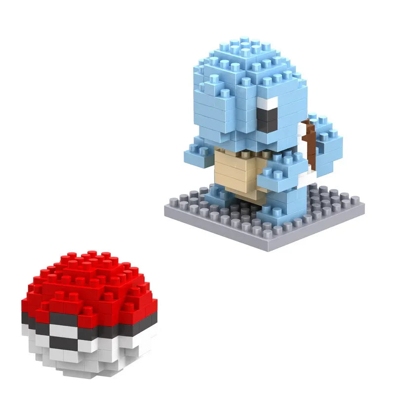 Pokemon Building Block Toy Set – Pikachu, Charizard, Blastoise, Bulbasaur & Gengar Anime Brick Figures for Kids Gift (75 Styles)