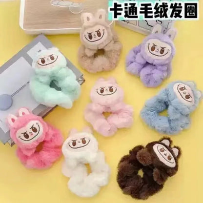 New Labubu Cute Cartoon Anime Headbands – Women & Girls Hair Accessories, Birthday Party Gifts