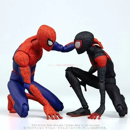 2024 Spider-Man & Gwen Action Figures — Spider-Verse Collection with Miles Morales Sentinel | Anime Toys Christmas Gift