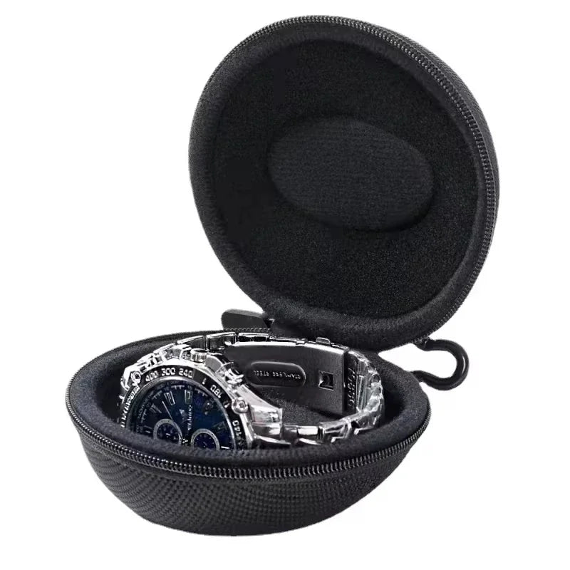 Portable EVA Watch Travel Case – Waterproof Organizer for Smartwatches & Watch Storage with Zippered Closure