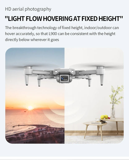 LYZRC L900 PRO GPS Drone – 4K HD Dual Camera, 5G WiFi, Brushless Motor, FPV Quadcopter, Foldable Aerial Photography Drone