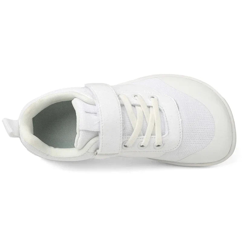 Kids Barefoot Sneakers - Wide Toe Natural Foot Shape Shoes For Boys & Girls Toddlers and Big Kids