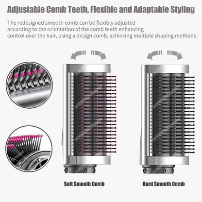 Anti-Flyaway Hair Styling Nozzle for Dyson Airwrap HS01/HS05 – Brush Attachment for Auto Curling & Dryer Accessories