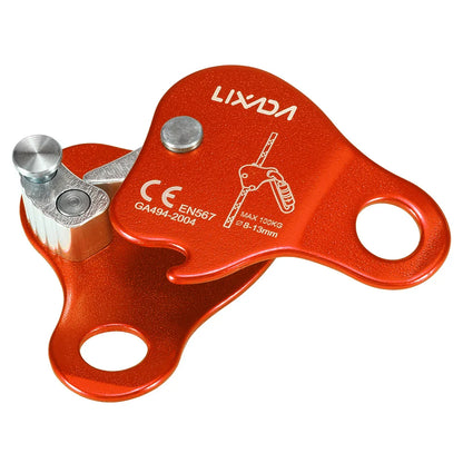 Climbing Ascender Belay Device – Arborist Rope Protection Grip for 8-13MM Outdoor Mountain Climbing Rigging