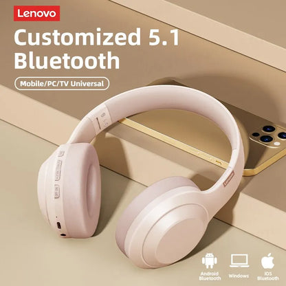 Lenovo Thinkplus TH10 TWS Bluetooth Earphones – Stereo Headphones with Mic for iPhone, Samsung, Android & iOS Devices