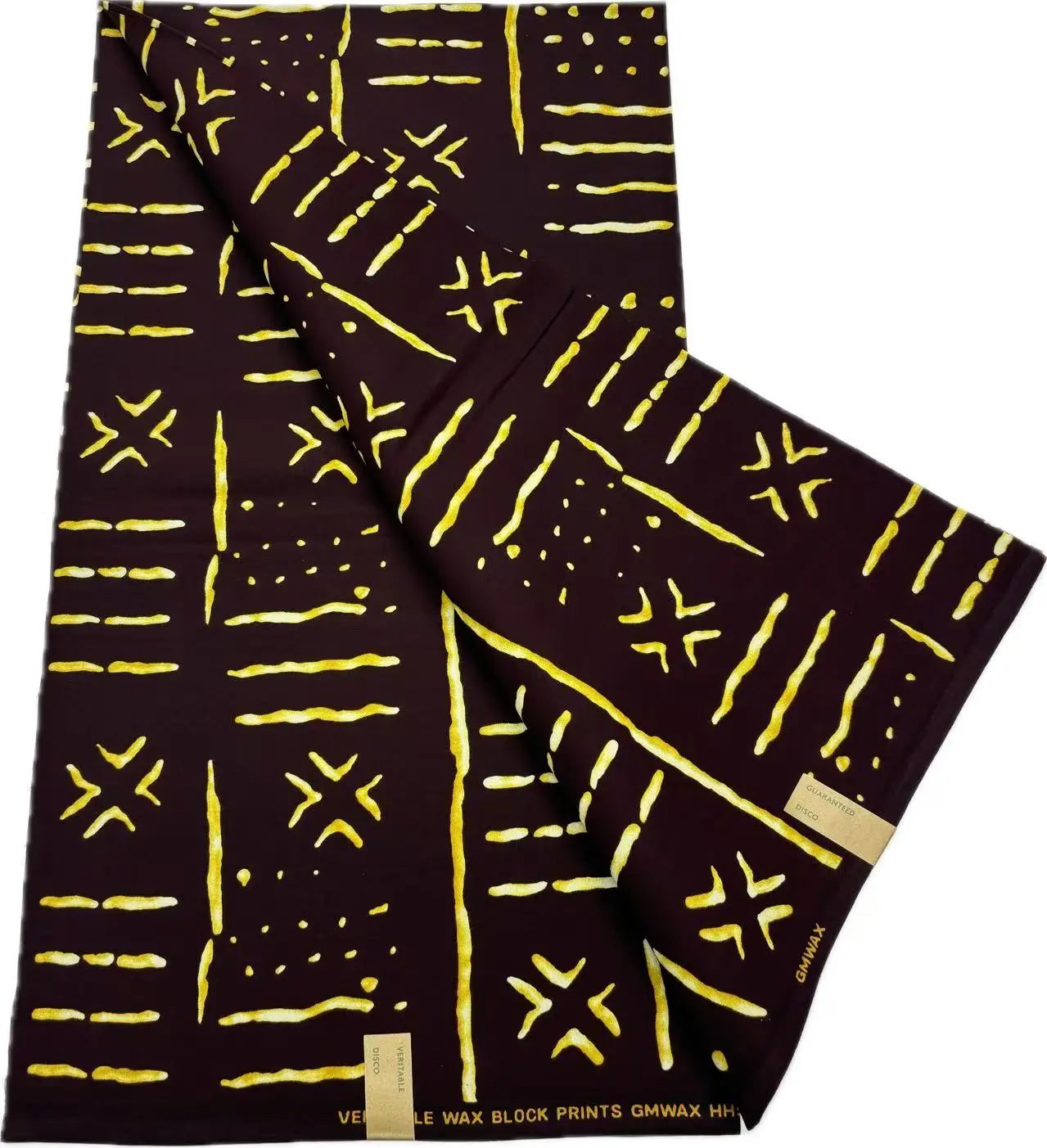 100% Cotton African Ankara Wax Fabric - Soft Real Wax Print for Dresses