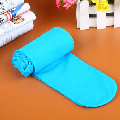 Candy Color 120D Velvet Tights - Seamless Warm Stretch Pantyhose for Women, Long Stockings