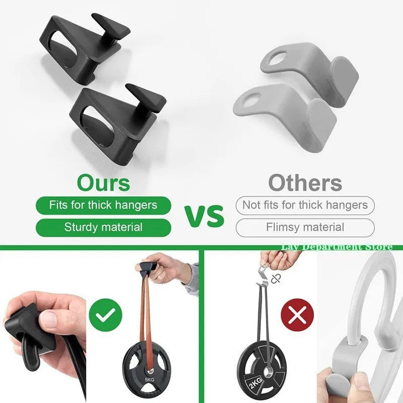 12pcs Closet Hangers Connector - Triangle Closet Extender Clips for Wardrobe Clothes Coat - Organizer Hanger Space Saving Hook