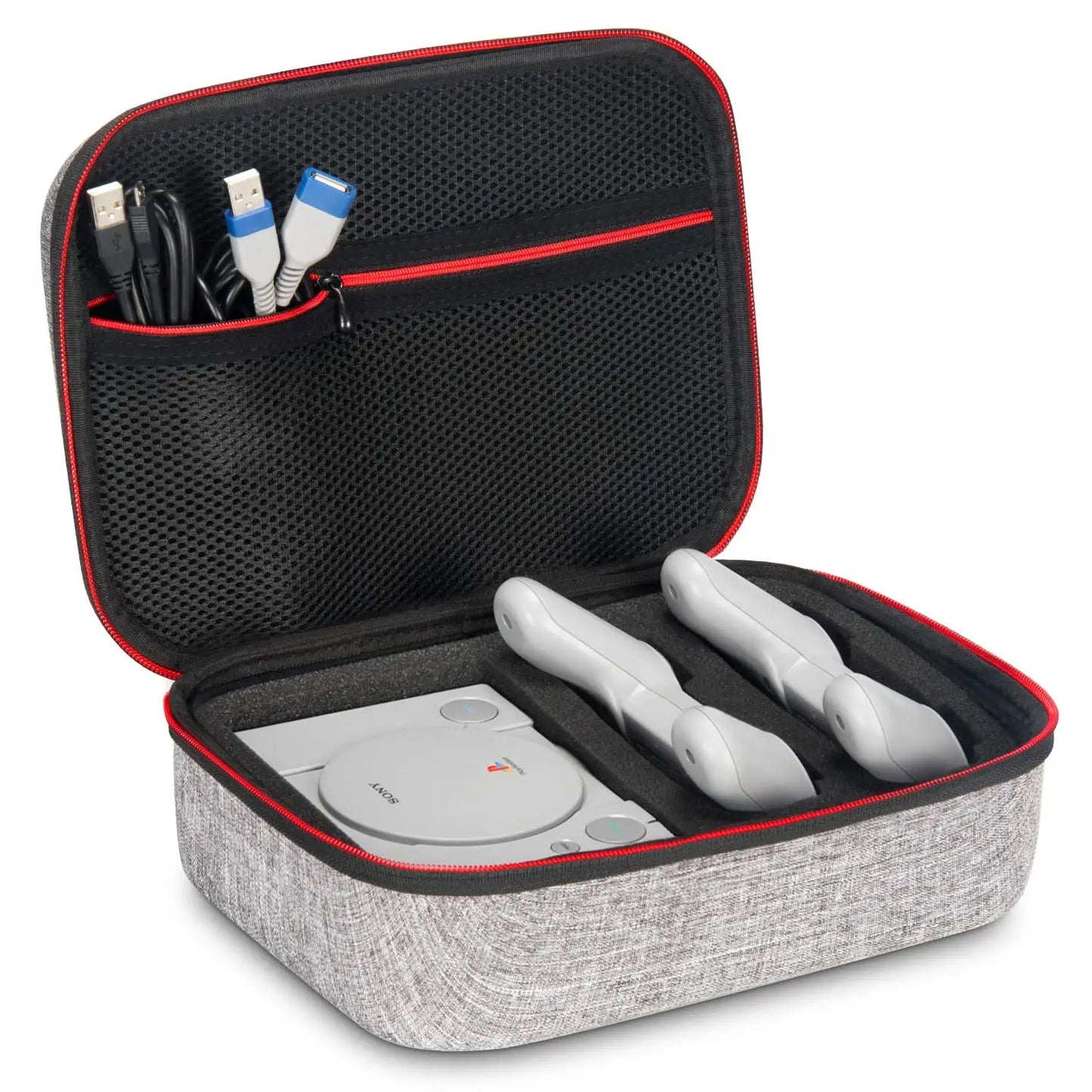 Portable Storage Bag for Sony PS Mini Console – Shockproof Carrying Case for PlayStation Classic 2018 Edition