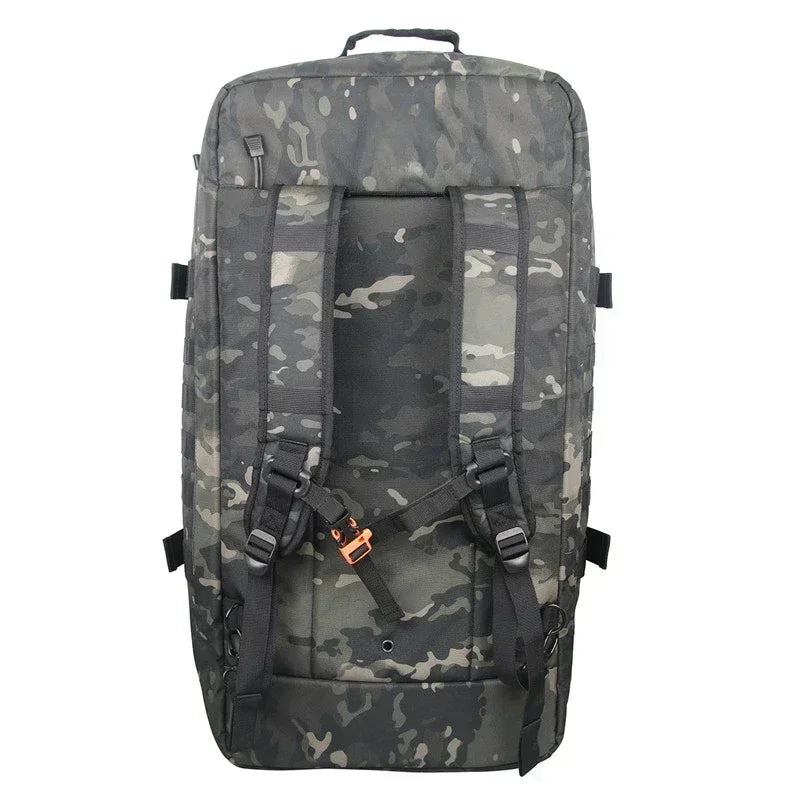 Large Tactical Duffle Backpack - 40L, 60L, 80L, Molle System, Outdoor Camping Bag for Men, Travel Backpack for Hiking