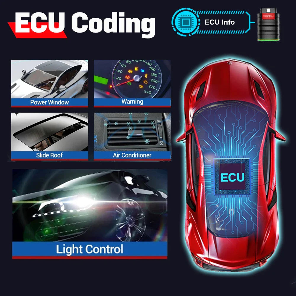 THINKCAR Thinkdiag OBD2 Scanner – Full Software Bidirectional Car Diagnostic Tool
