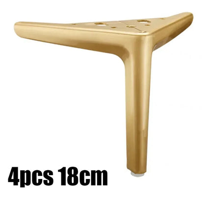 4Pcs Metal Furniture Legs – Heavy-Duty Feet for TV Stand, Sofa, Cabinet & Table, 800KG Load Capacity