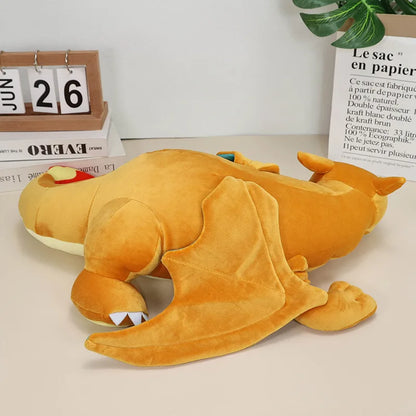 50cm Sleep Charizard Plush Toy – Anime Charizard Y Stuffed Animal Doll for Kids & Halloween Gifts