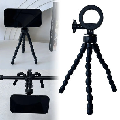 MagSafe Magnetic Mini Tripod — Universal Smartphone & Mobile Phone Stand, Octopus Monopod Holder