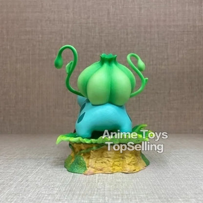 10cm Pokemon Bulbasaur Anime Figure – PVC Action Toy for Kids & Collectors