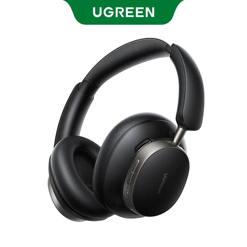 UGREEN Studio Pro ANC Wireless Over-Ear Headphones – Bluetooth Earphones with 48dB Noise Cancellation, Hi-Res LDAC, 120H Playtime