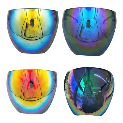 Transparent Cycling Sunglasses: Protective Faceshield with Anti-Fog, Anti-Splash Isolation Mask - Sun Glasses Face Cover