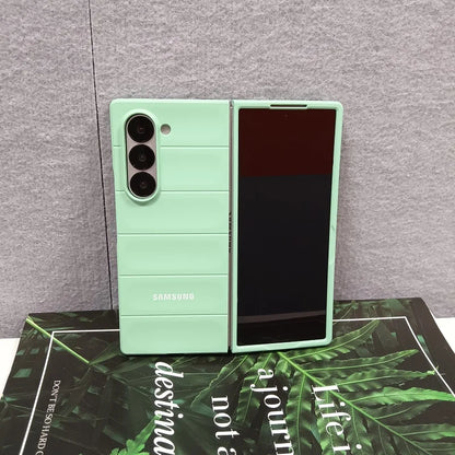 Skin Feel Phantom Shield Case for Samsung Galaxy Z Fold 3-7 – 2-Piece Protective Shockproof Back Cover Set