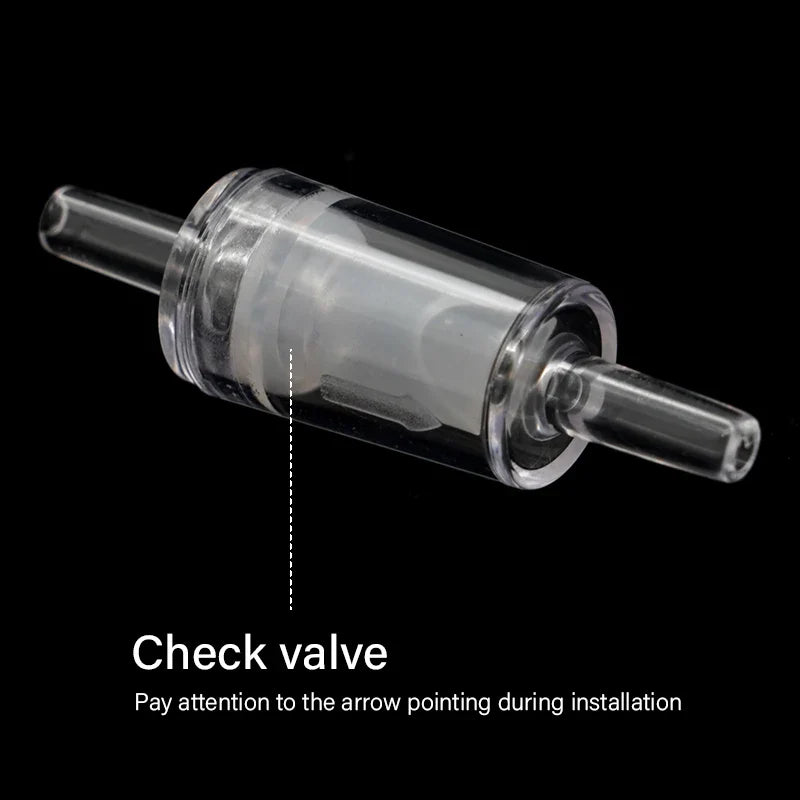 Glass CO2 Diffuser for Aquarium — Spiral Carbon Dioxide Atomizer with Suction Cup