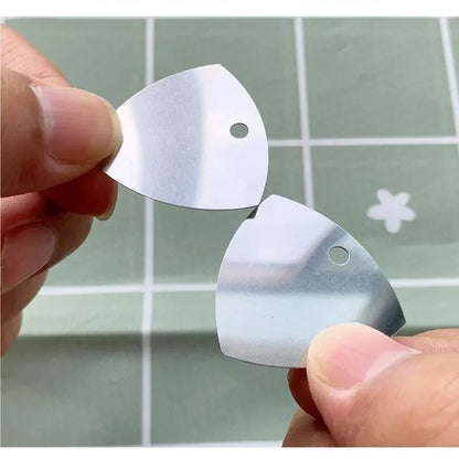 10/20/50PCS Metal Phone Opening Tools – Guitar Pick Pry Openers for iPhone, iPad, Tablet & PC Disassembly Repair Kit