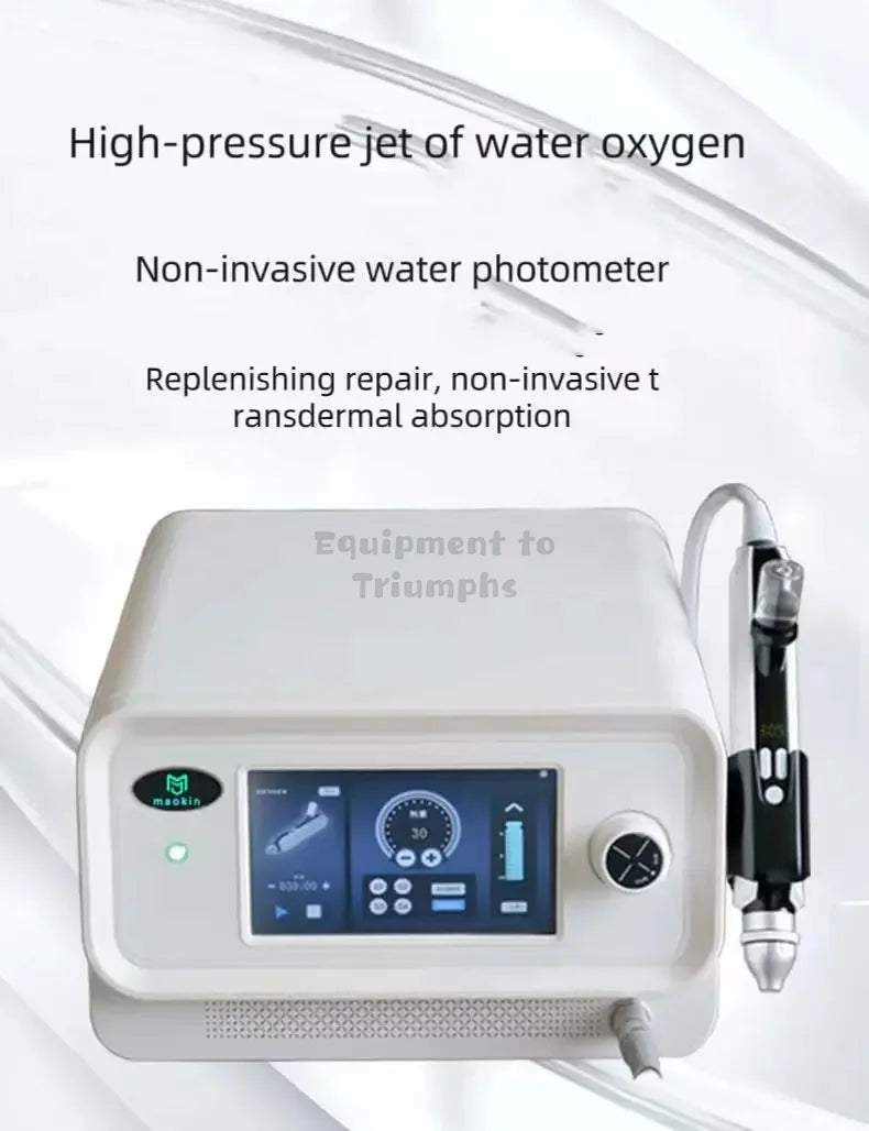 2024 Newest Portable 4 Bars Water Injection Gun – Hydro H2O2 Water Jet Facial Machine for Skin Lifting, Beauty Device